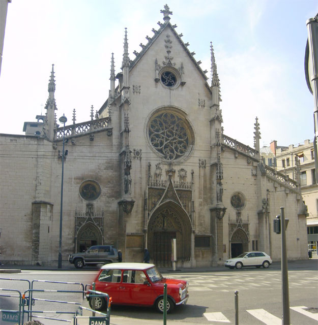 Route Gourmande Lyon - La presqu'île - Eglise Saint Bonaventure