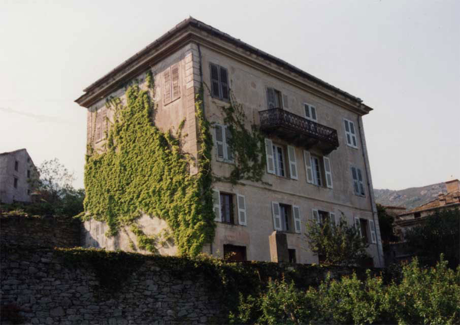 Carnets et photos de voyage - Corse - Le Cap Corse : maison Corse de Barretali