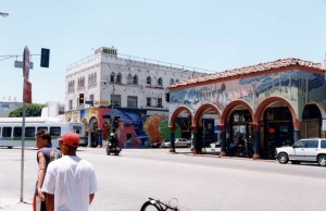 carnets et photos de voyage usa - deserts californiens - les quartiers de Los Angeles