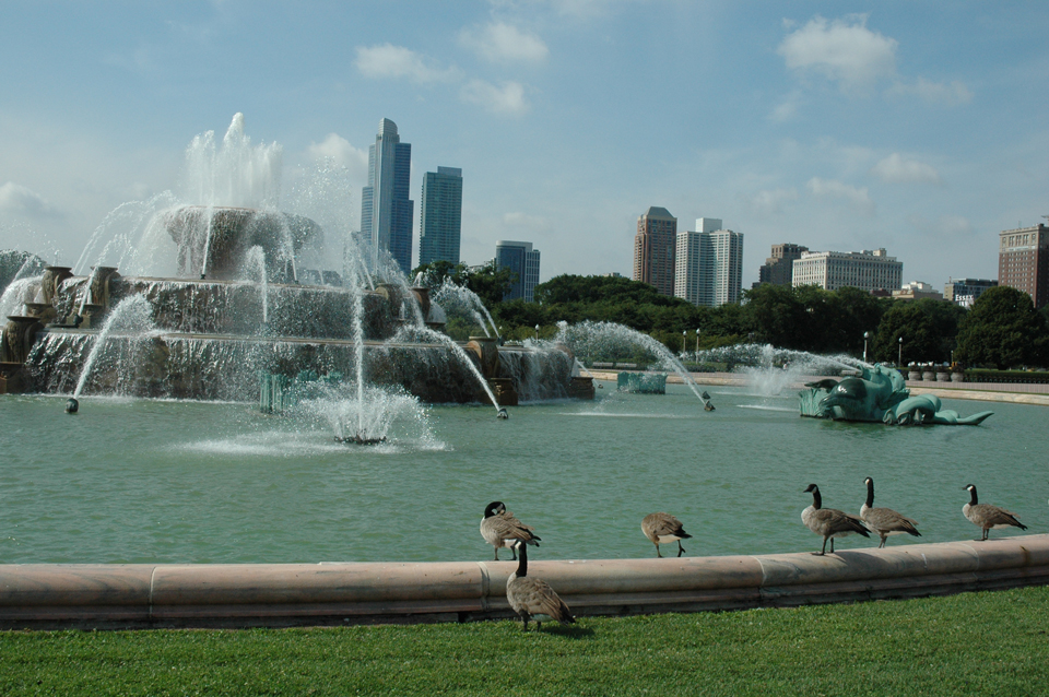 Carnets et photos de voyage usa - 5 jours Chicago : Buckingman Fountain