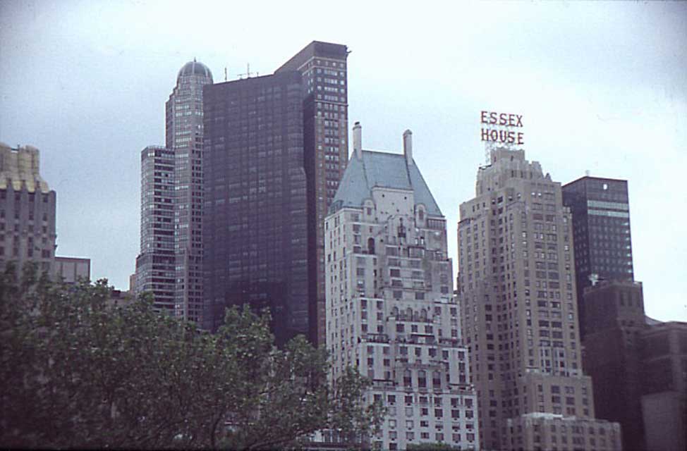 Central park south vue sud, essex house