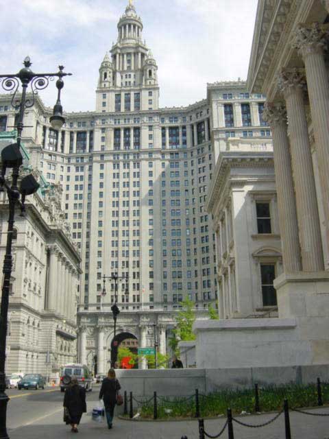 Lower manhattan City Hall