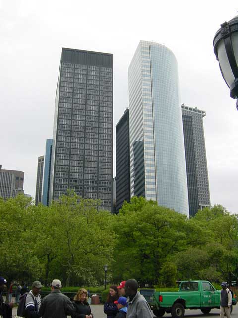 Lower manhattan vers bowling green et battery park