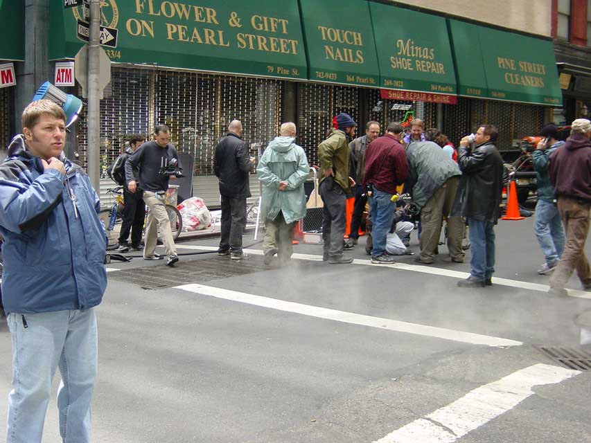 Lower manhattan Pearl Street silence, on tourne !!