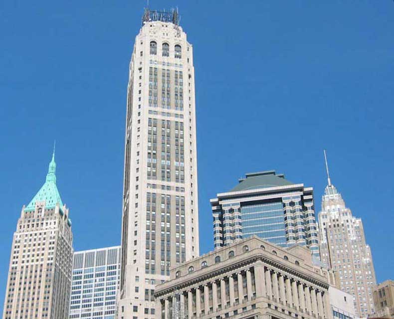 Lower manhattan citybank-building