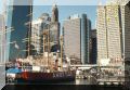 Lower manhattan seaport