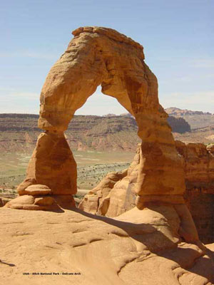 carnets de voyage ouest USA - delicate arch