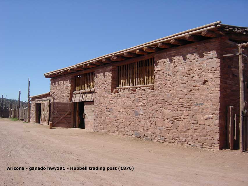 carnets de voyage usa - arizona - ganado - hubble trading post