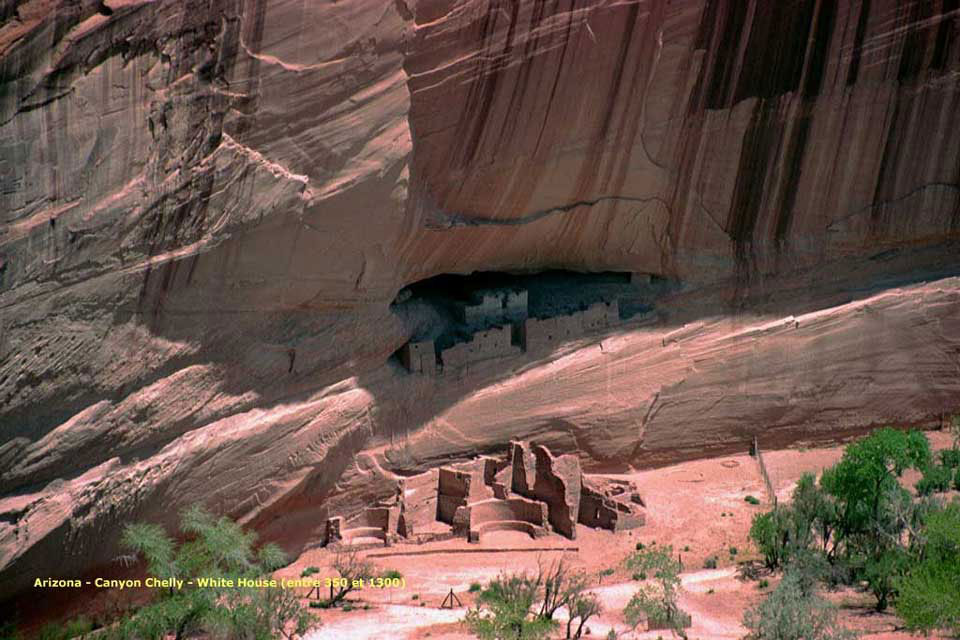 carnets de voyage usa - canyon de chelly - white house