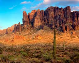 carnets de voyage ouest usa - Phoenix - Superstition Mountains