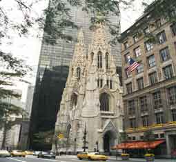 new york Times-square St-Patrick-Cathedral