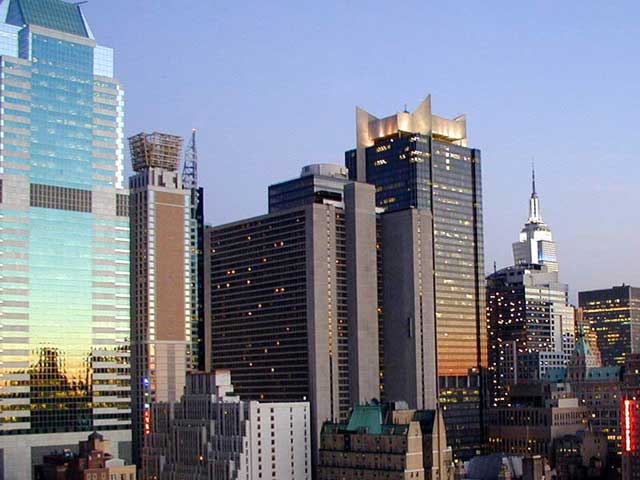 Times square marriott marquis the view