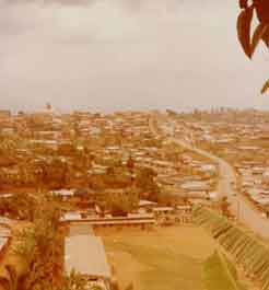 cameroun,, vue de nkongsamba