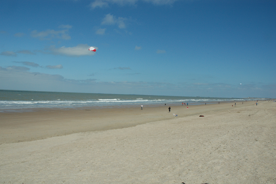 Carnets de voyage Belgique - La plage de Knokke le Zout