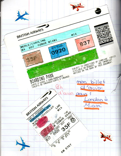 carnets de voyage usa - miami par caroline merle -