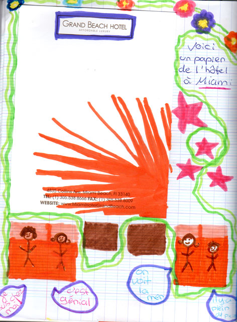 carnets de voyage usa - miami par caroline merle -