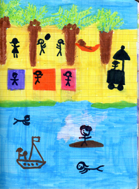 carnets de voyage usa - miami par caroline merle -