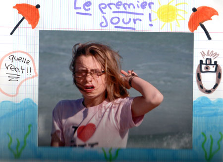 carnets de voyage miami par caroline merle - la plage