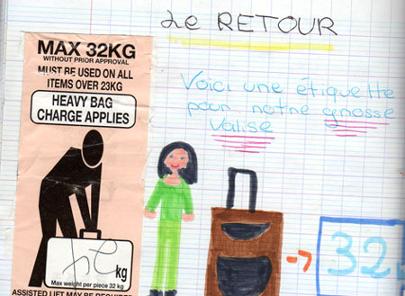 carnets de voyage miami par caroline merle - le retour  lyon
