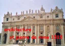 basilique st pierre de rome reconstruite en 1515