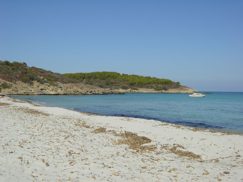 carnets de voyage corse - mafalco - la plage de ghignu