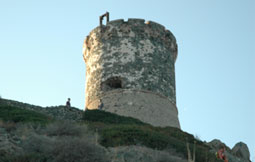 carnets de voyage corse - ajaccio - les sanguinaires - la tour de la Parata