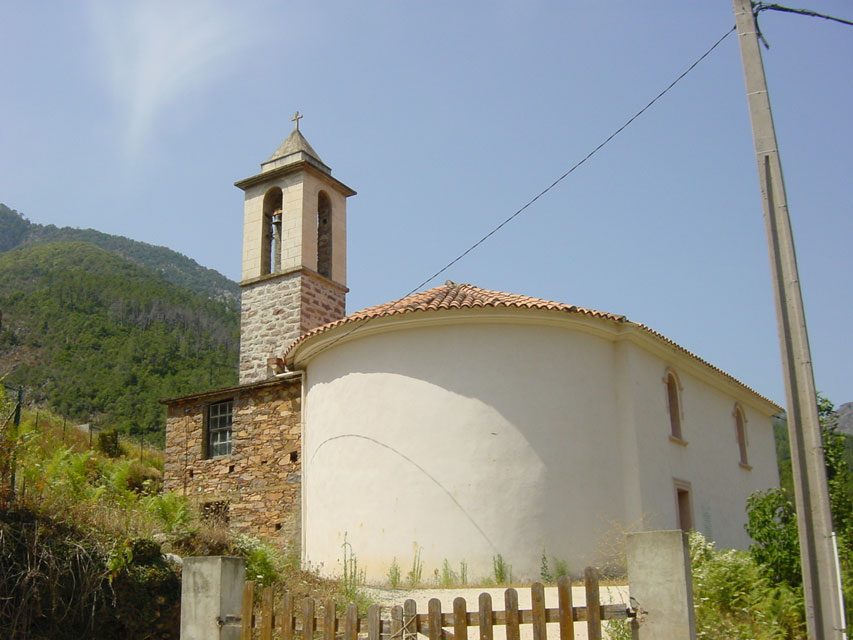 carnets de voyage corse - valle du fango - glise de barghania