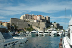 circuit corse - calvi la citadelle et le port