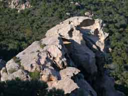 circuit corse - Sartne, le site de Roccapina sur la route de Bonifacio