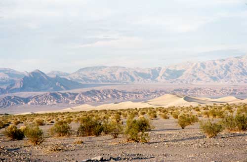 death valley - les dunes de sable