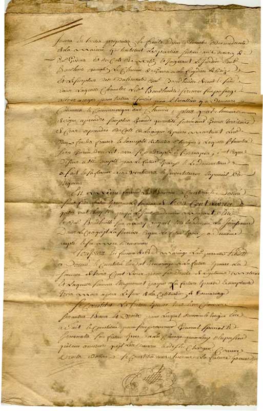 contrat mariage Pierre Boudhuille     p2