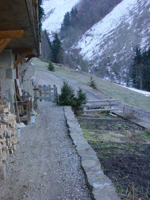 escapade - aravis le grand bornand - chalet-des-troncs - le petit potager