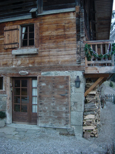 escapade - aravis le grand bornand - l'trable - chalet-des-troncs