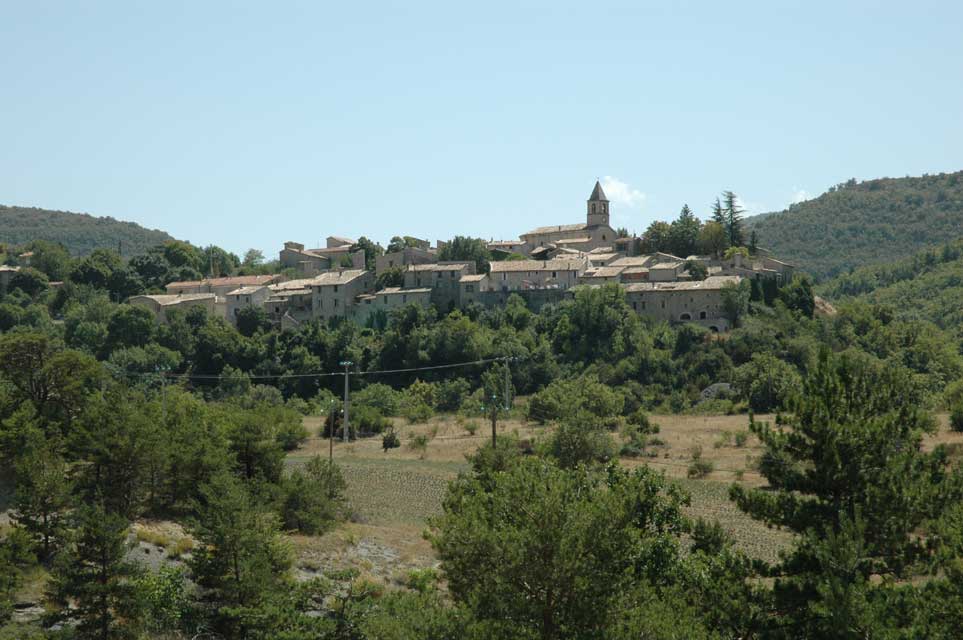 carnets de voyage france - escapade les baronnies - saint auban sur ouvze