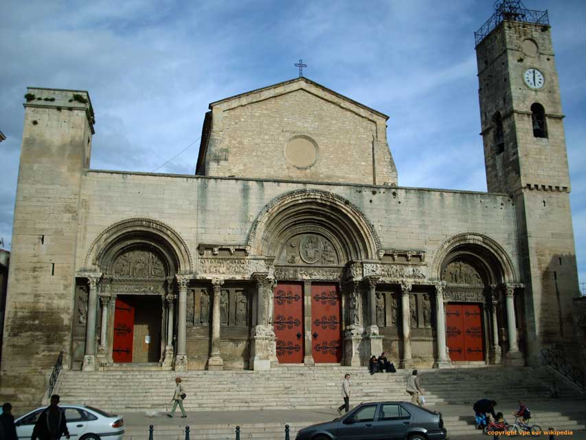 escapade en camargue - saint gilles - l'abbatiale du XIIme sicle