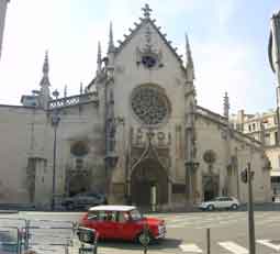 routes gourmandes lyon - presqu'le - glise saint-bonaventure