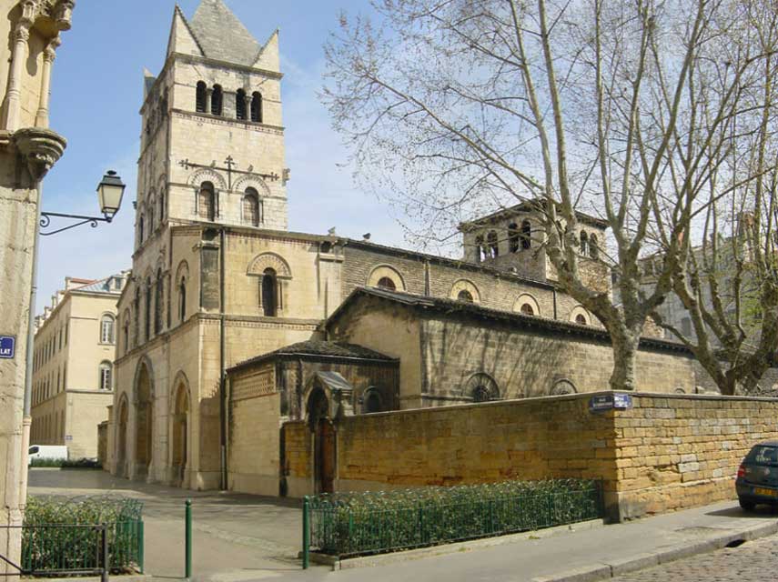 lyon - basilique saint-martin d'Ainay