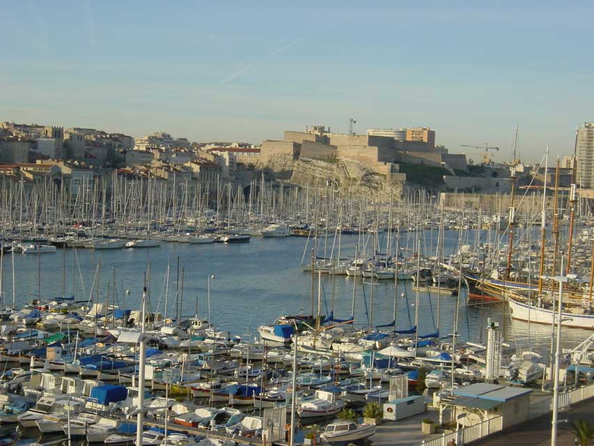 escapade marseille et la corniche - le vieux-port et le fort saint-nicolas