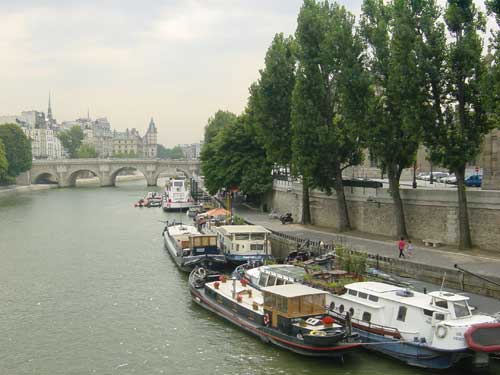 les bords de seine