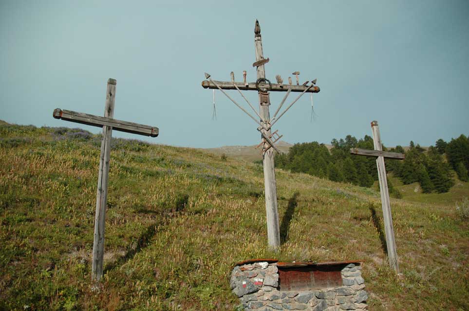 carnets de voyage france - escapade Queyras - Saint Veran - les Croix de Mission