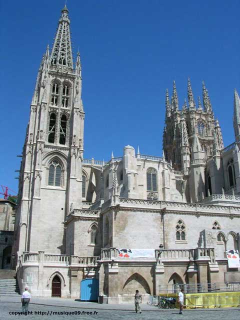 carnets et photos de voyage espagne - burgos - la cathédrale