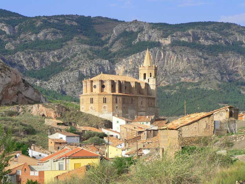 carnets de voyage espagne - montalban - glise