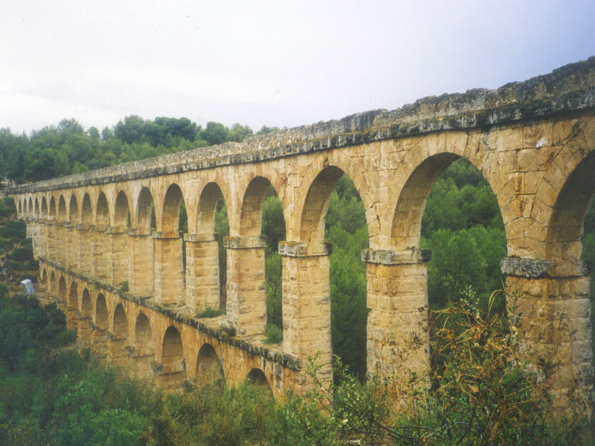 carnets de voyage espagne - tarragone - aqueduc romain - le pont du diable