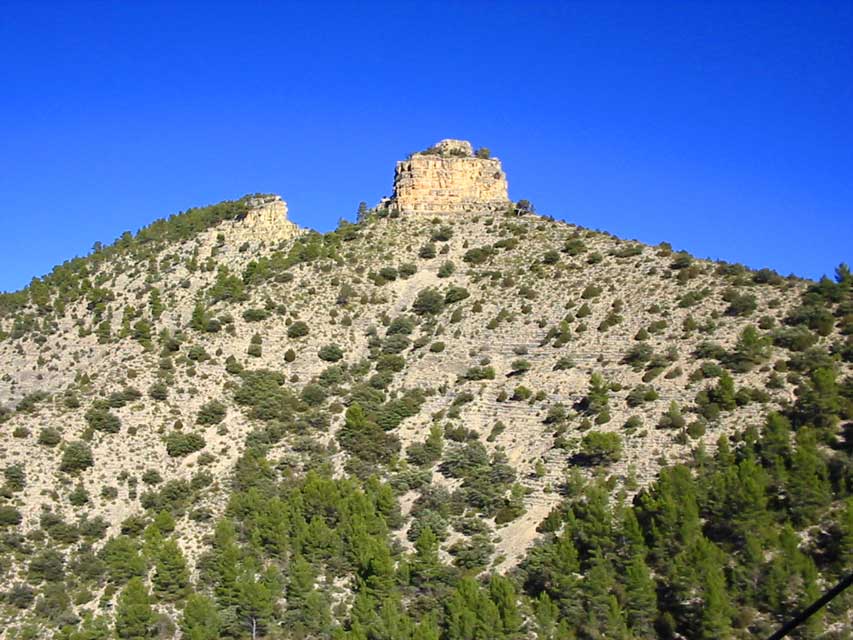 carnets de voyage espagne - teruel - les montagnes autour d' Adamuz