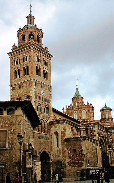 carnets de voyage espagne - teruel - la cathdrale style mdujar