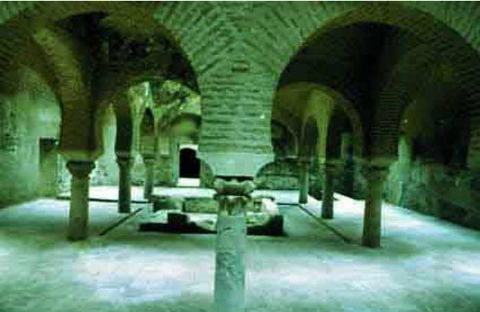 carnets de voyage espagne - jaen - les bains arabes - palais de villadompardo