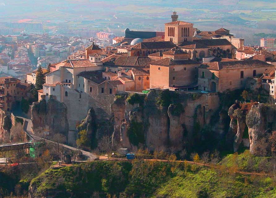 carnets de voyage espagne - la mancha - cuenca - vue de la vieille ville