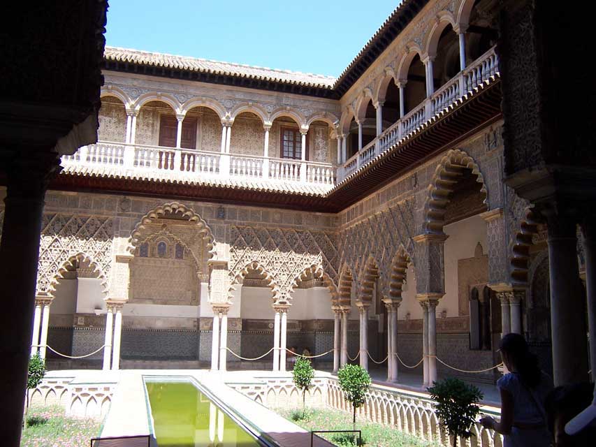 carnets de voyage espagne - sville - jardins de l'alcazar