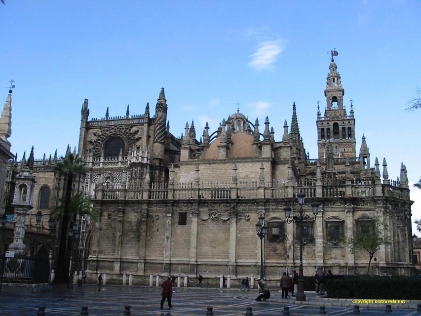 carnets de voyage espagne - sville - la cathdrale et la giralda