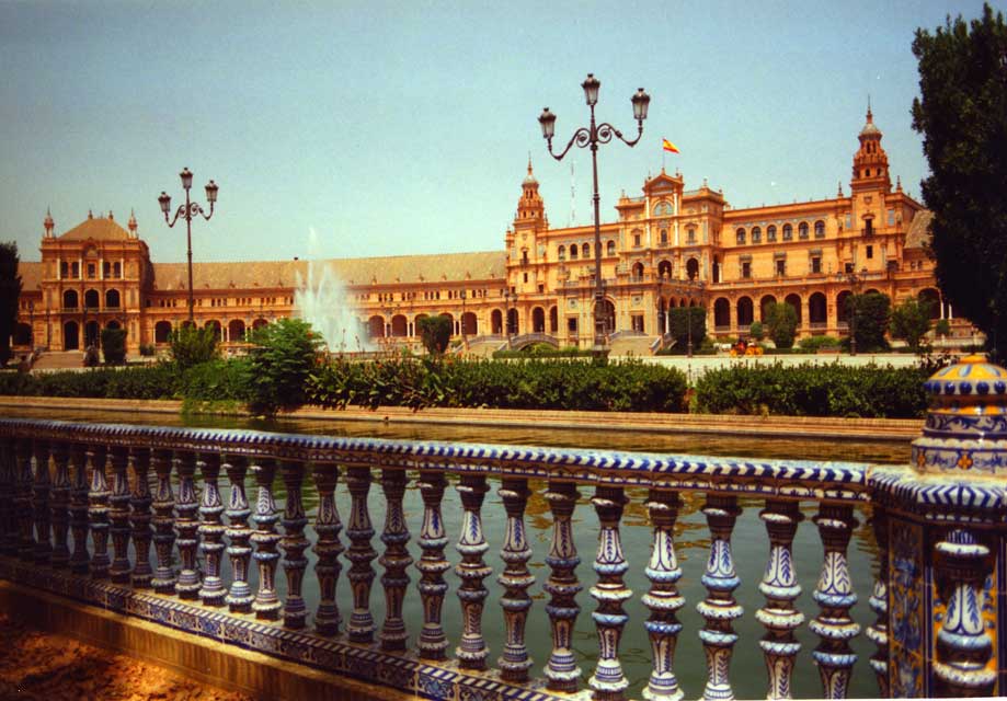 carnets de voyage espagne - sville - plaza espana